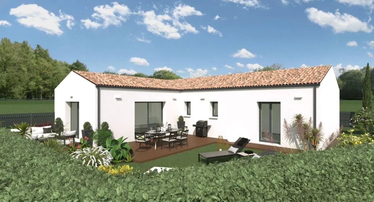 Image 1 Projet de construction d'une maison 98 m² avec terrain à BALANZAC (17)