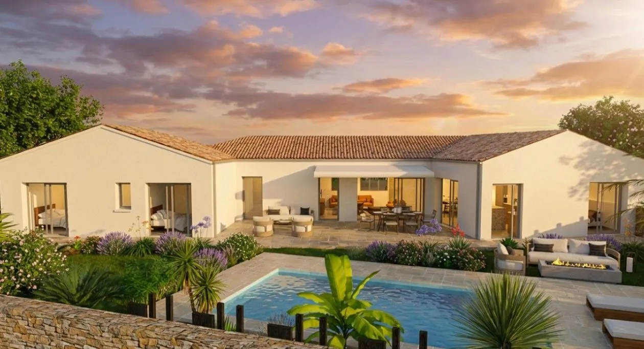 Image 1 Projet de construction d'une maison 140 m² avec terrain à PUILBOREAU (17)