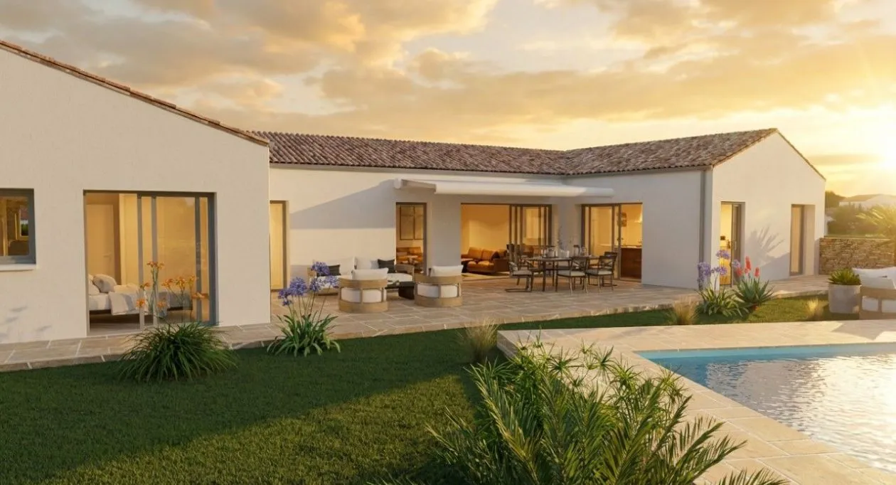 Image 2 Projet de construction d'une maison 140 m² avec terrain à PUILBOREAU (17)