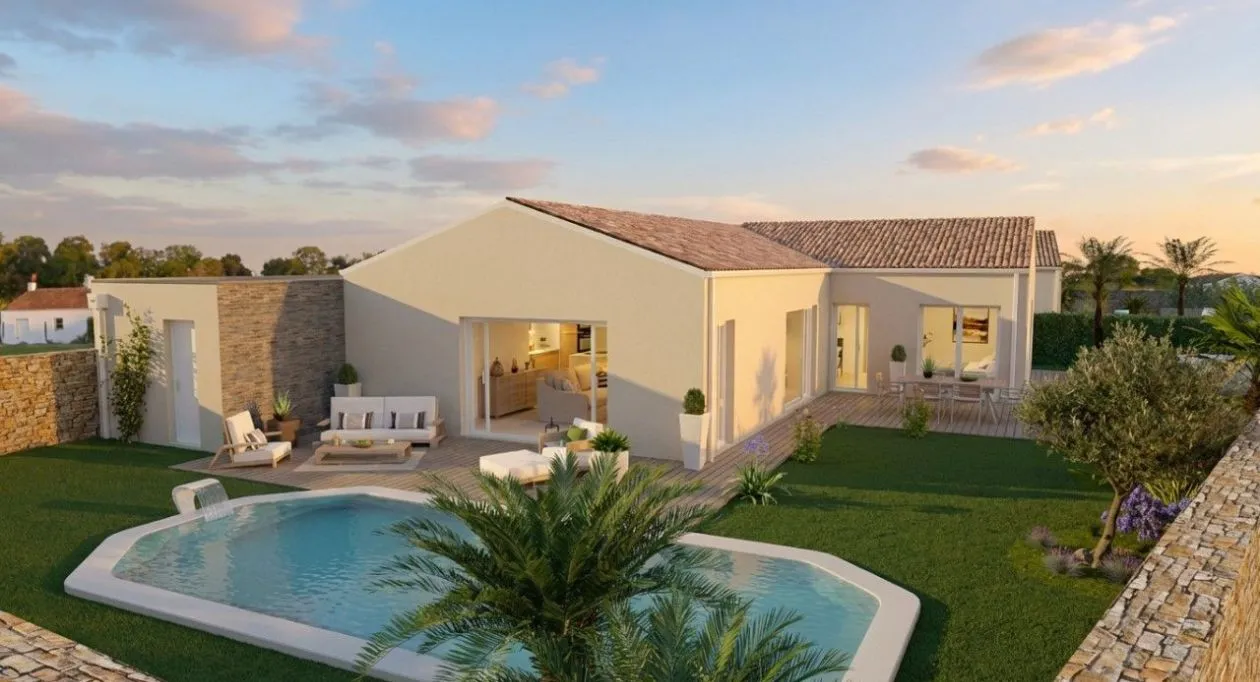 Image 1 Projet de construction d'une maison 130 m² avec terrain à ANDILLY (17)