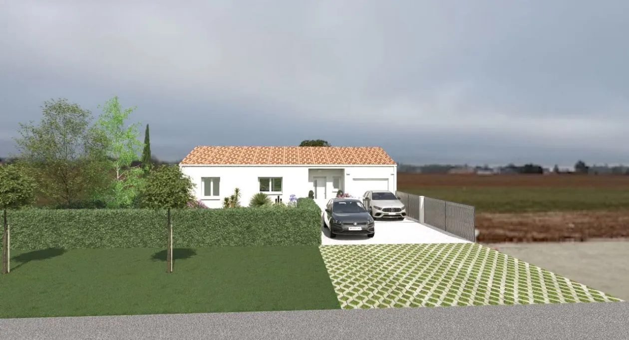 Image 1 Projet de construction d'une maison 125 m² avec terrain à BALANZAC (17)