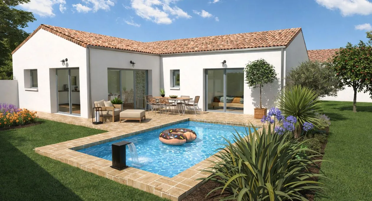 Image 2 Projet de construction d'une maison 110 m² avec terrain à DOMPIERRE-SUR-MER (17)