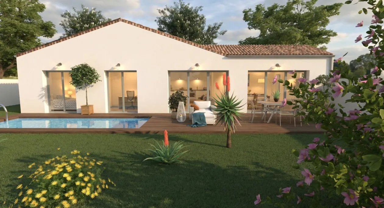 Image 2 Projet de construction d'une maison 110 m² avec terrain à DOMPIERRE-SUR-MER (17)