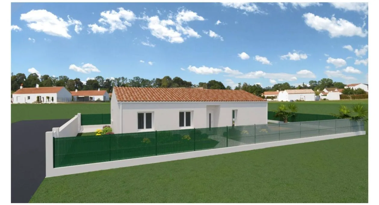 Image 1 Projet de construction d'une maison 88.5 m² avec terrain à ETAULES (17)