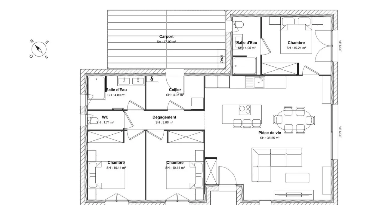 Image 7 Projet de construction d'une maison 88.5 m² avec terrain à ETAULES (17)