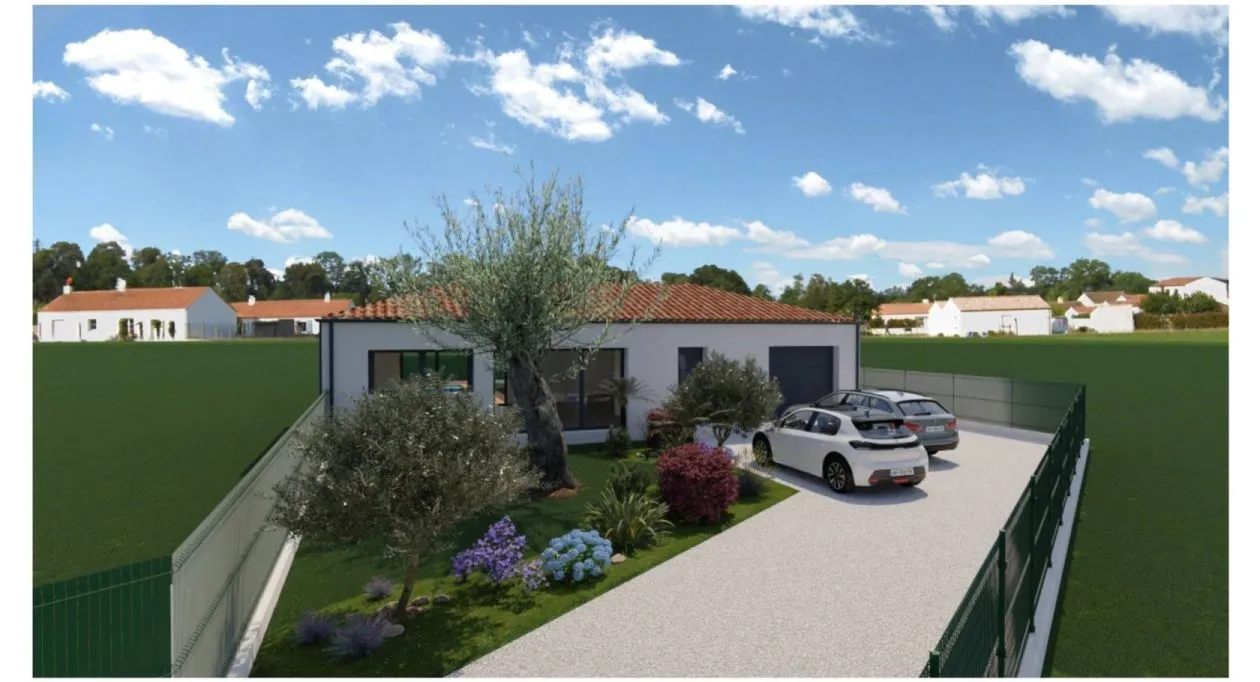 Image 1 Projet de construction d'une maison 136.82 m² avec terrain à ETAULES (17)