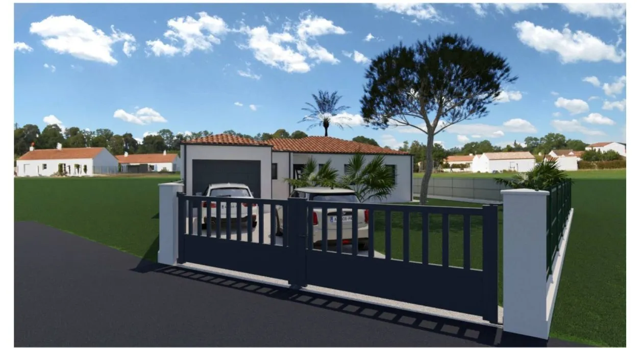 Image 1 Projet de construction d'une maison 96.87 m² avec terrain à ETAULES (17)
