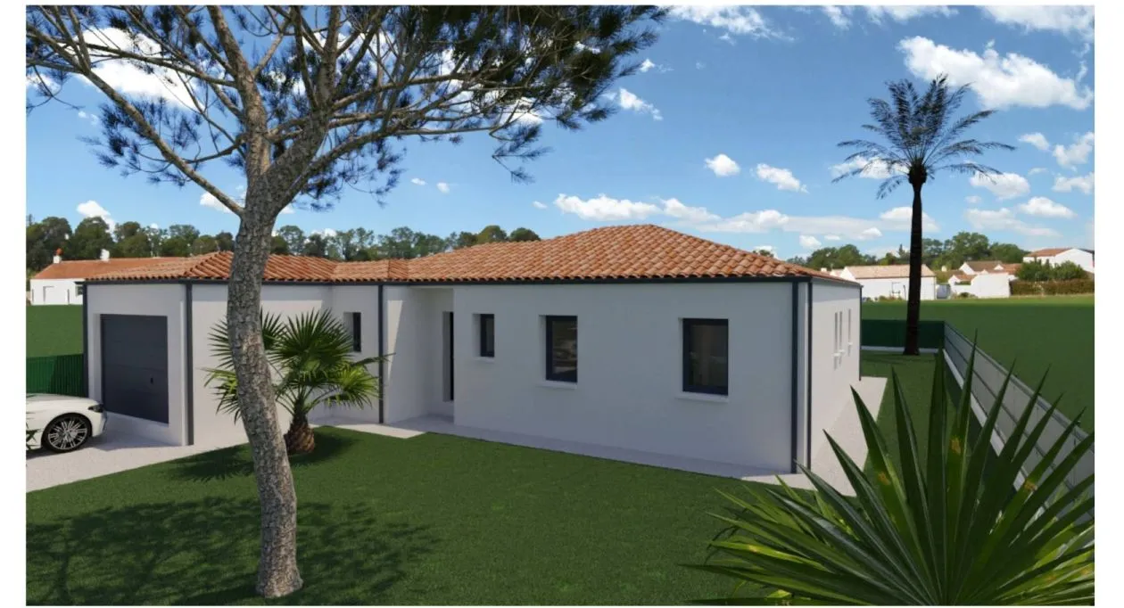 Image 2 Projet de construction d'une maison 96.87 m² avec terrain à ETAULES (17)