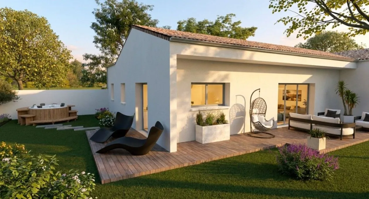 Image 4 Projet de construction d'une maison 4 chambres avec terrain à VERINES (17)