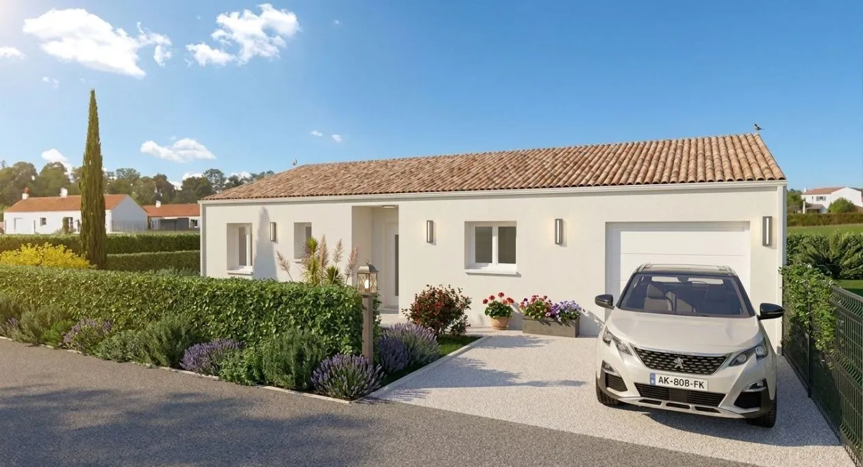 Image 1 Projet de construction d'une maison 89 m² avec terrain à VAUX-SUR-MER (17)