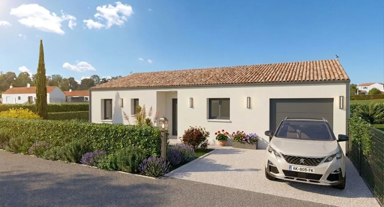 Image 2 Projet de construction d'une maison 89 m² avec terrain à VAUX-SUR-MER (17)