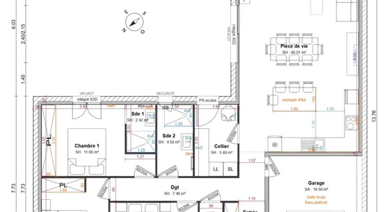 Image 7 Projet de construction d'une maison 98 m² avec terrain à TESSON (17)