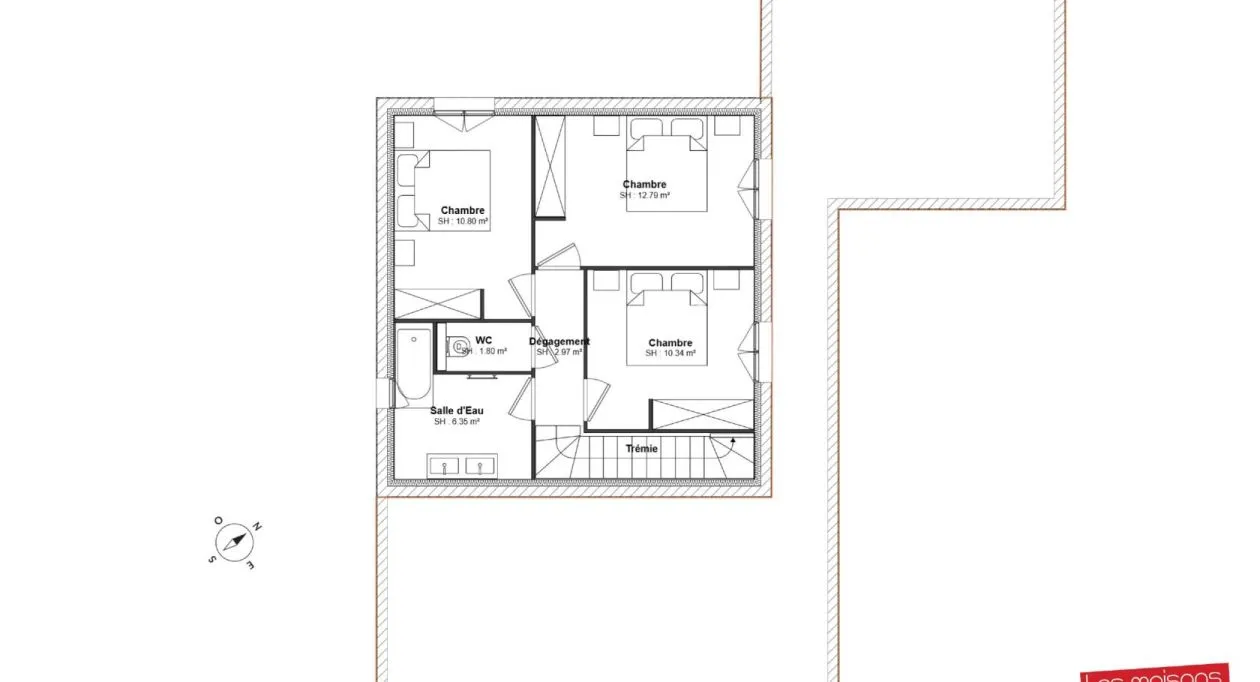Image 9 Projet de construction d'une maison 129.36 m² avec terrain à ARVERT (17)