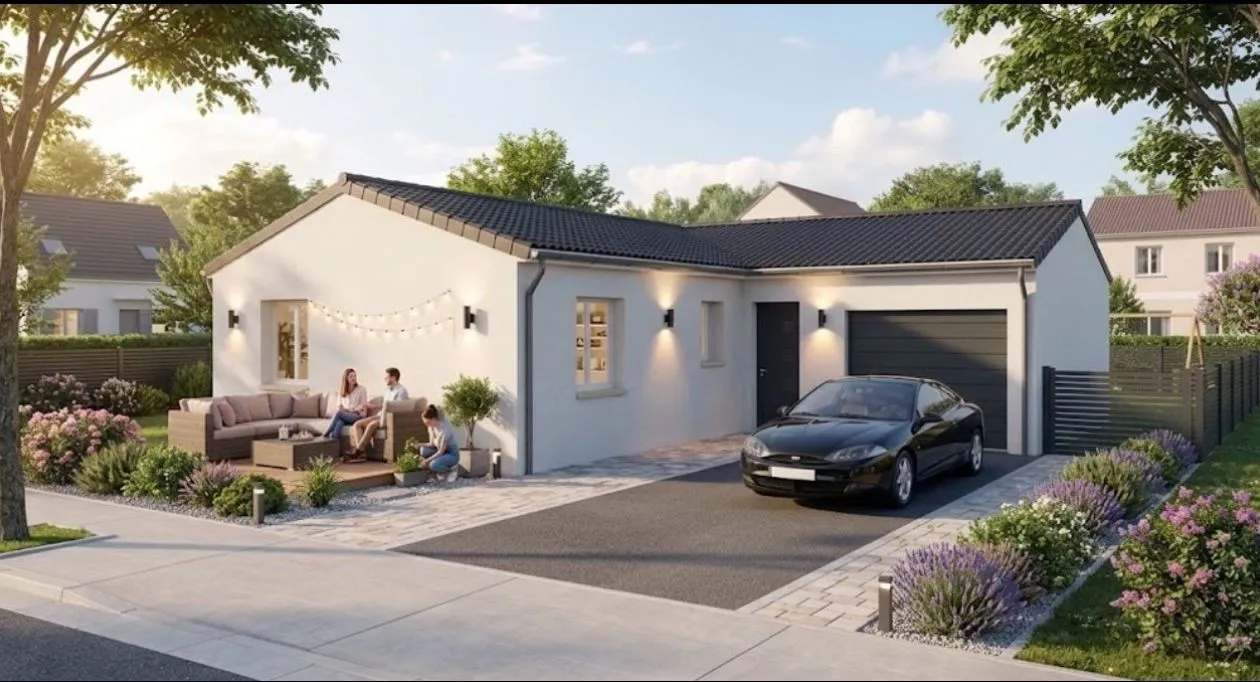 Image 1 Projet de construction d'une maison 70 m² avec terrain à SAINTES (17)