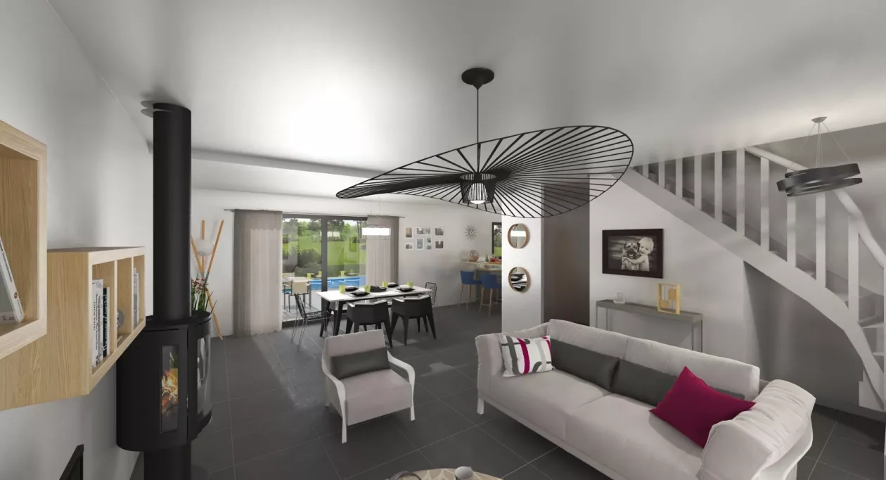 Image 5 Maison 90 m² avec terrain à VITRY-AUX-LOGES (45)