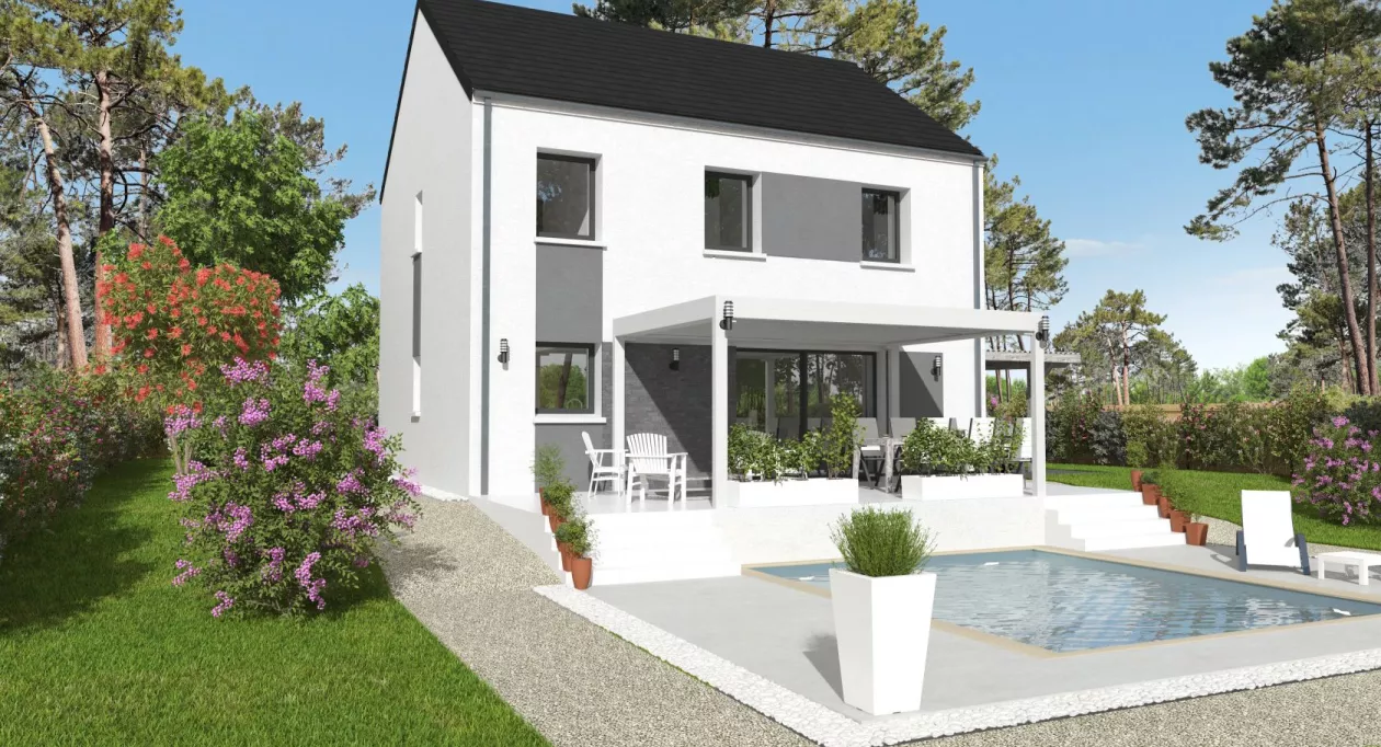 Image 2 Maison 90 m² avec terrain à SAINT-DENIS-DE-L'HOTEL (45)