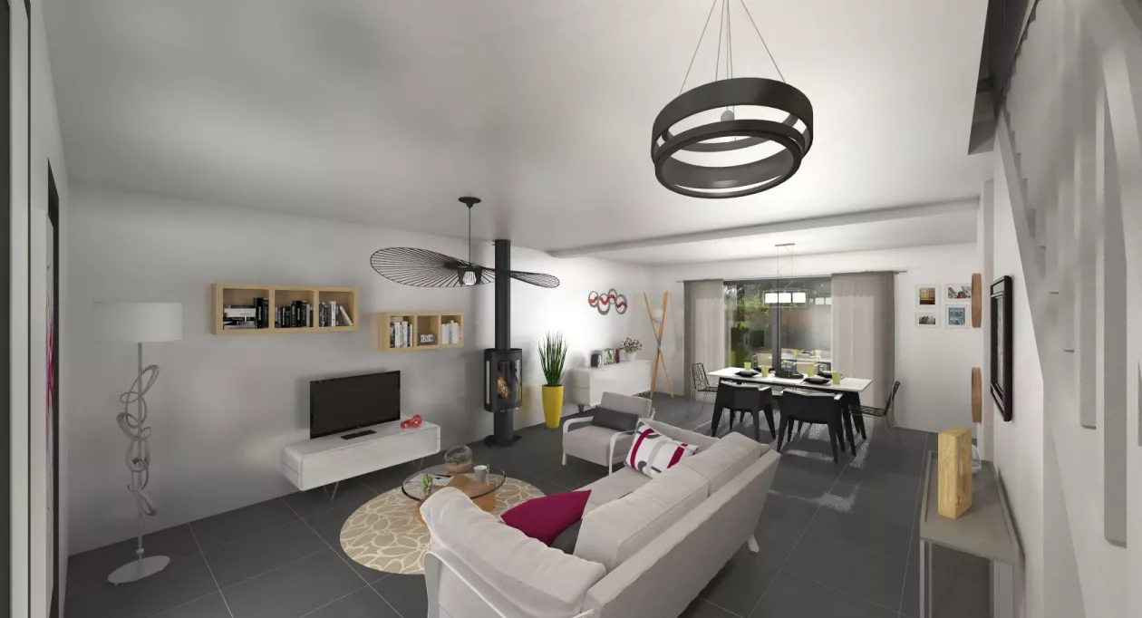 Image 2 Maison 95 m² avec terrain à SAINT-DENIS-DE-L'HOTEL (45)