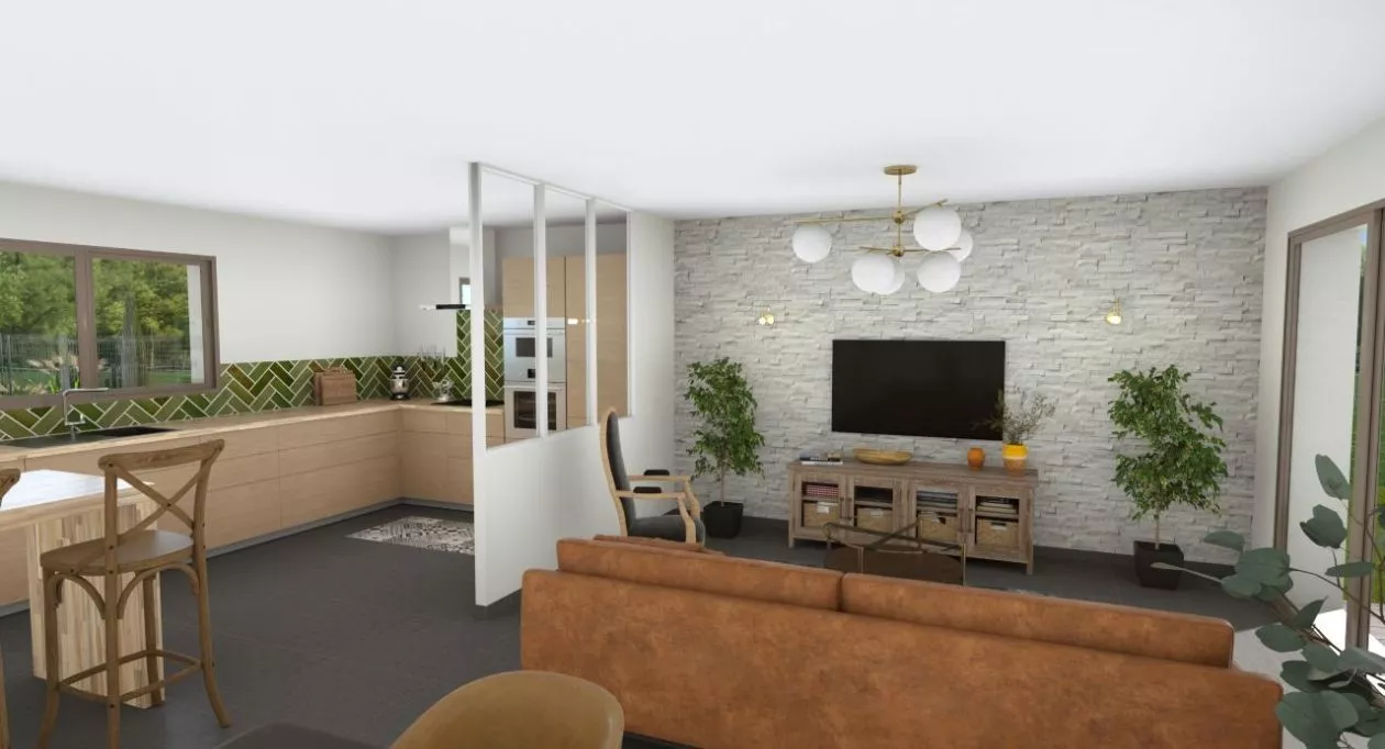 Image 1 Projet de construction d'une maison 92 m² avec terrain à LA TREMBLADE (17)