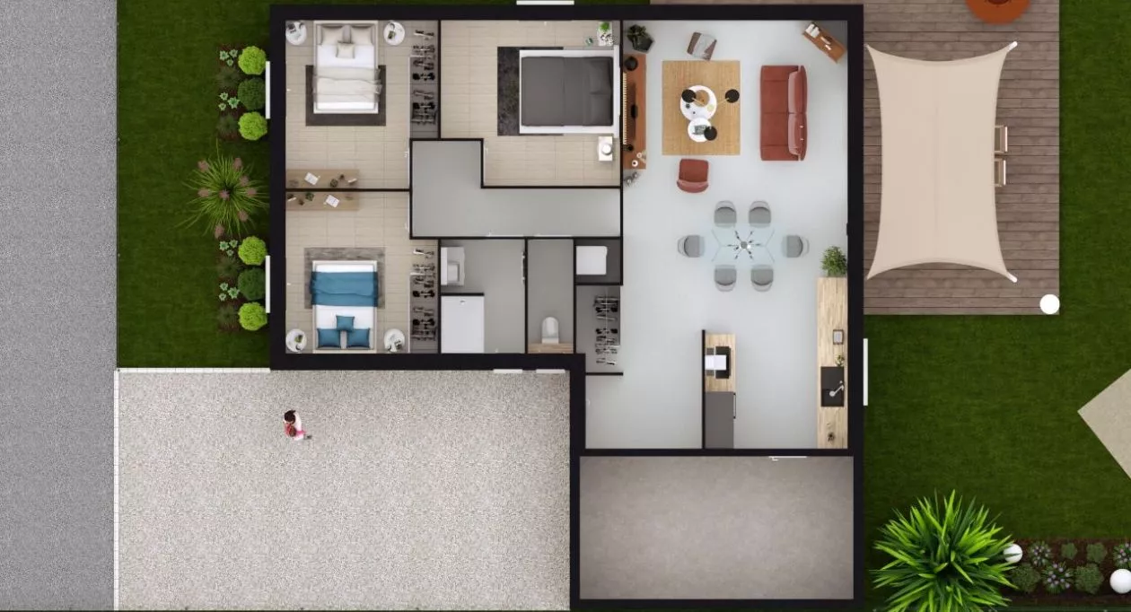 Image 5 Projet de construction d'une maison 92 m² avec terrain à LA TREMBLADE (17)