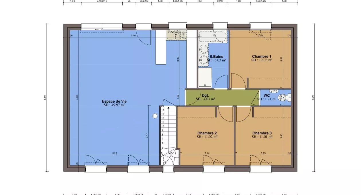 Image 5 Maison 100 m² avec terrain à MARSANGY (89500)