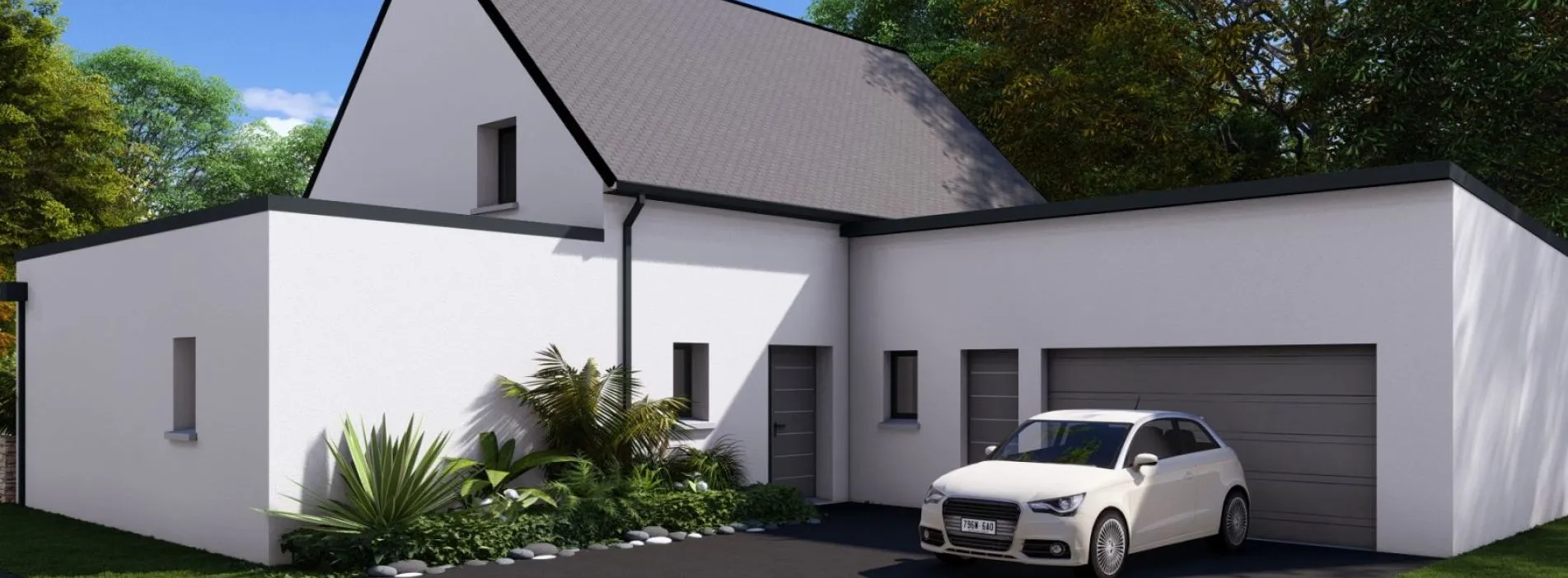 Image Projet de construction d'une maison 164 m² avec terrain à CORMERY (37)