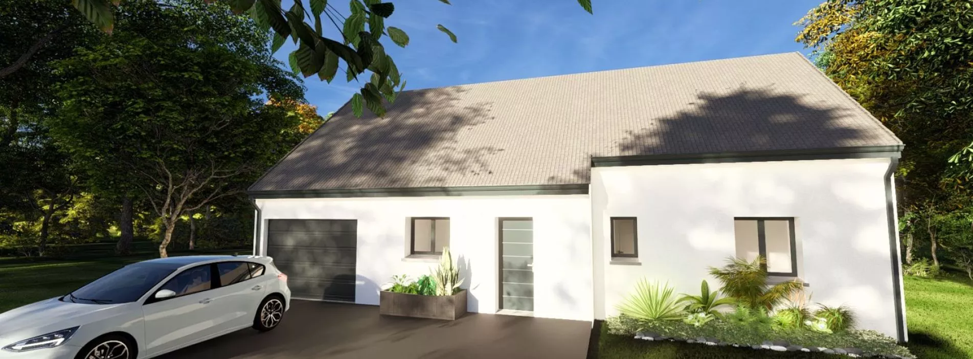 Projet de construction d'une maison 95 m² avec terrain à SELOMMES (41)