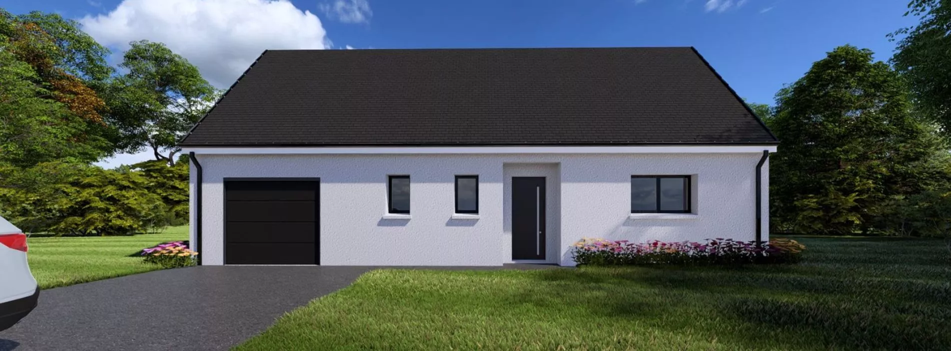 Projet de construction d'une maison 109 m² avec terrain à MUIDES-SUR-LOIRE (41)