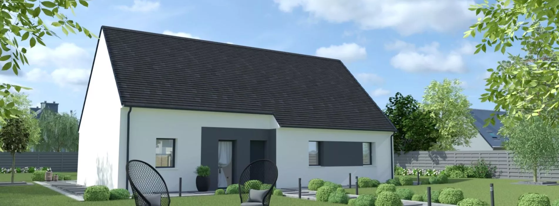 Projet de construction d'une maison 100.83 m² avec terrain à SAINTRY-SUR-SEINE (91)