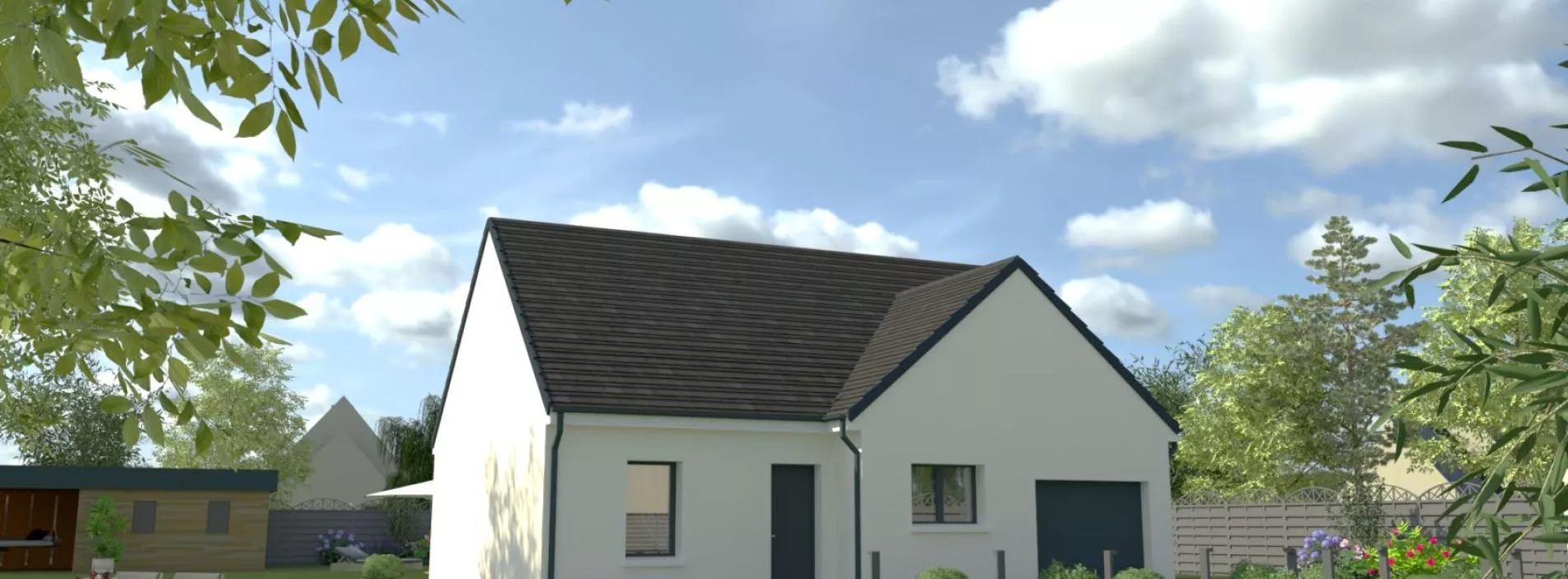 Projet de construction d'une maison 80.68 m² avec terrain à VILLECERF (77)