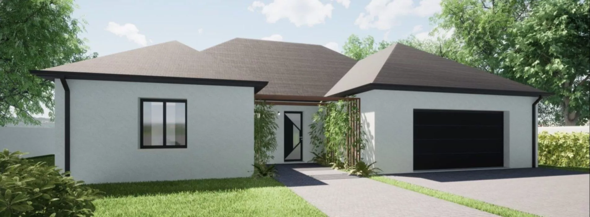 Projet de construction d'une maison 124.35 m² avec terrain à CHAMPMOTTEUX (91)