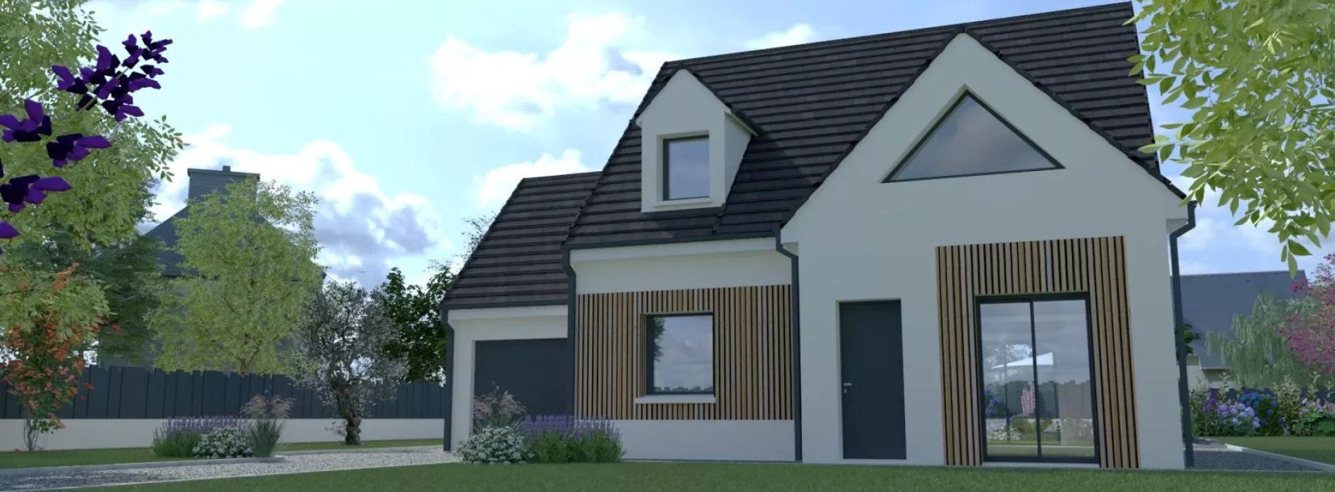 Projet de construction d'une maison 100 m² avec terrain à SAINT-AY (45)