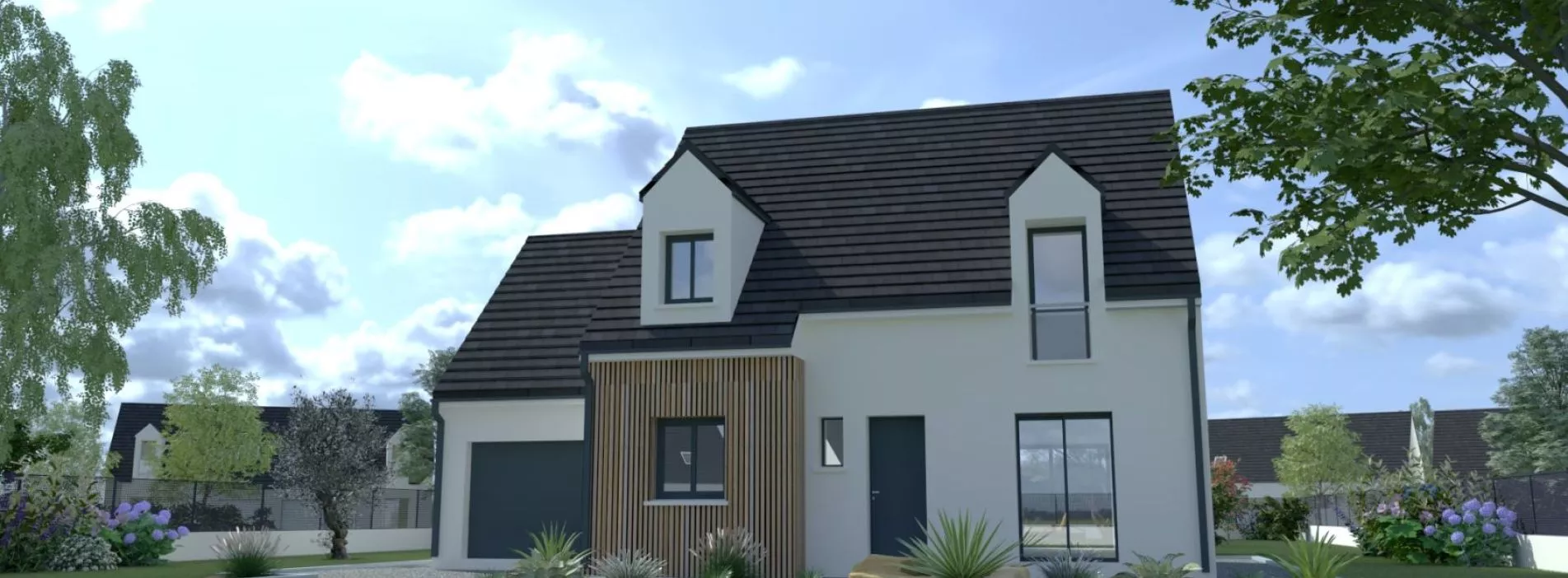 Projet de construction d'une maison 110 m² avec terrain à MEZIERES-SUR-SEINE (78)