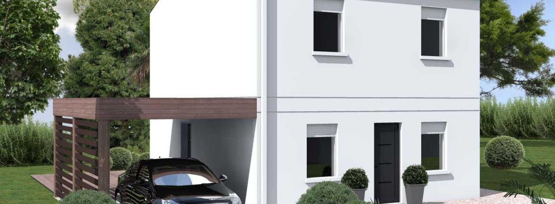 Image Maison 82.74 m² avec terrain à LES BILLAUX (GIRONDE - 33)