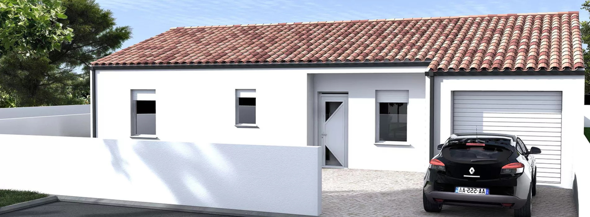 Image Maison 93.35 m² avec terrain à SAINT-CIERS-D'ABZAC (GIRONDE - 33)
