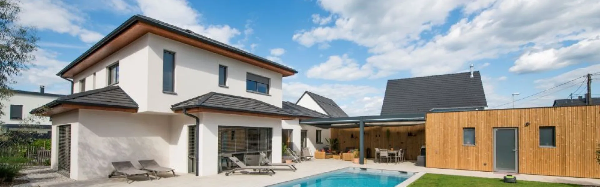 Une maison à ossature bois haute performance