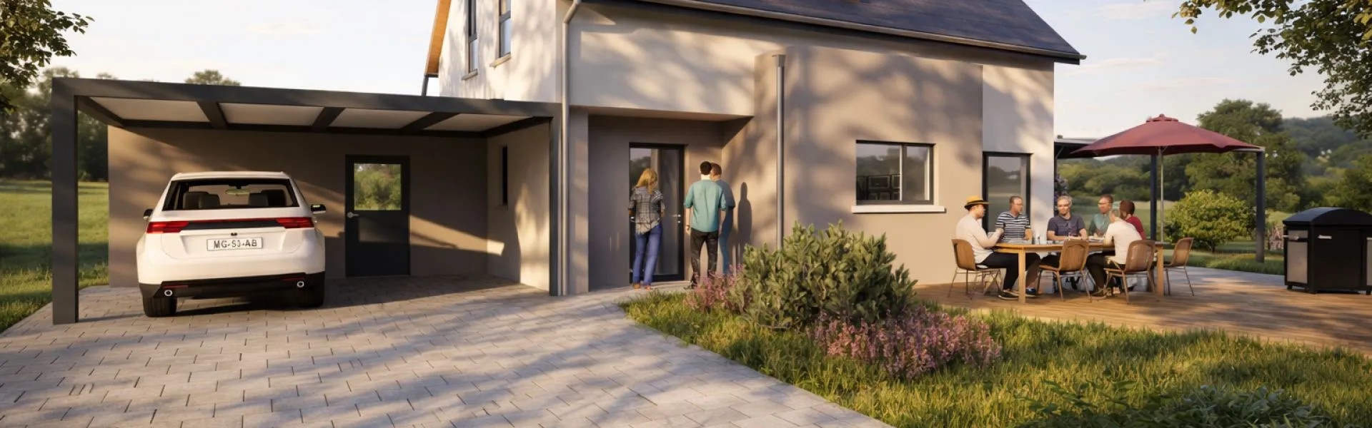 Projet de construction d'une maison 100 m² avec terrain à LAMPERTSLOCH (67)