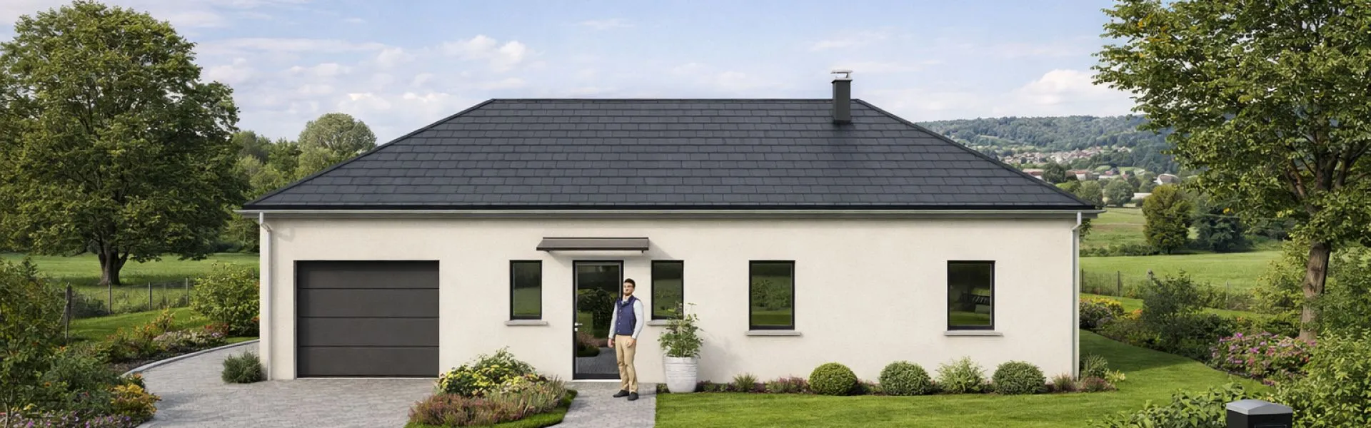 Projet de construction d'une maison 81 m² avec terrain à DRULINGEN (67)