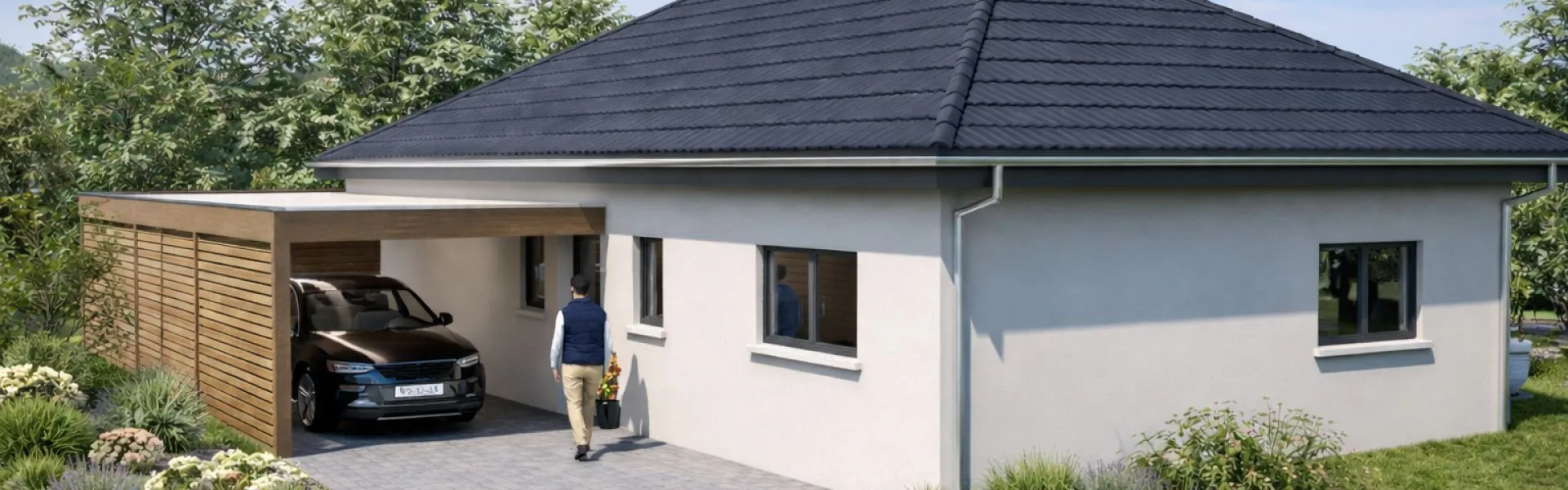 Projet de construction d'une maison 104 m² avec terrain à VESCHEIM (57)