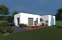 image PLAIN PIED avec terrain à PONT-SCORFF (56)