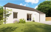 image PLAIN PIED 3 CHAMBRES  ET GARAGE avec terrain à KERVIGNAC (56)