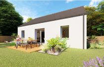 image PLAIN PIED 3 CHAMBRES  ET GARAGE avec terrain à KERVIGNAC (56)