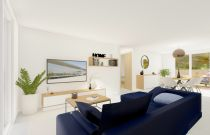 image PLAIN PIED 3 CHAMBRES  ET GARAGE avec terrain à KERVIGNAC (56)