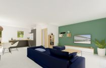 image PLAIN PIED 82.42 m² avec terrain à CLEGUER (56)