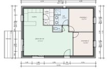 image Maison 68.92 m² avec terrain à SAINTE-HELENE (56)