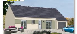 image Projet de construction d'une maison 83.92 m² avec terrain à BIENVILLE (60)