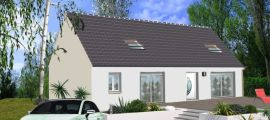 image Projet de construction d'une maison 122.7 m² avec terrain à FRESNOY-LA-RIVIERE (60)