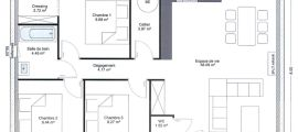 image Projet de construction d'une maison 83.51 m² avec terrain à MAY-EN-MULTIEN (77)