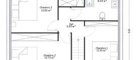 image Projet de construction d'une maison 97.68 m² avec terrain à CHAUDUN (02)