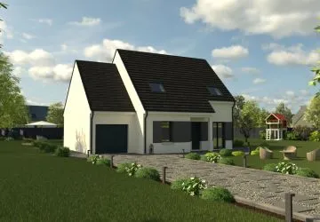 Image du modèle de maison injtiale 100 (GA)