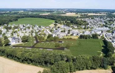 Photo du terrain n°2 de 332 m² à SAINT-SAMSON-SUR-RANCE